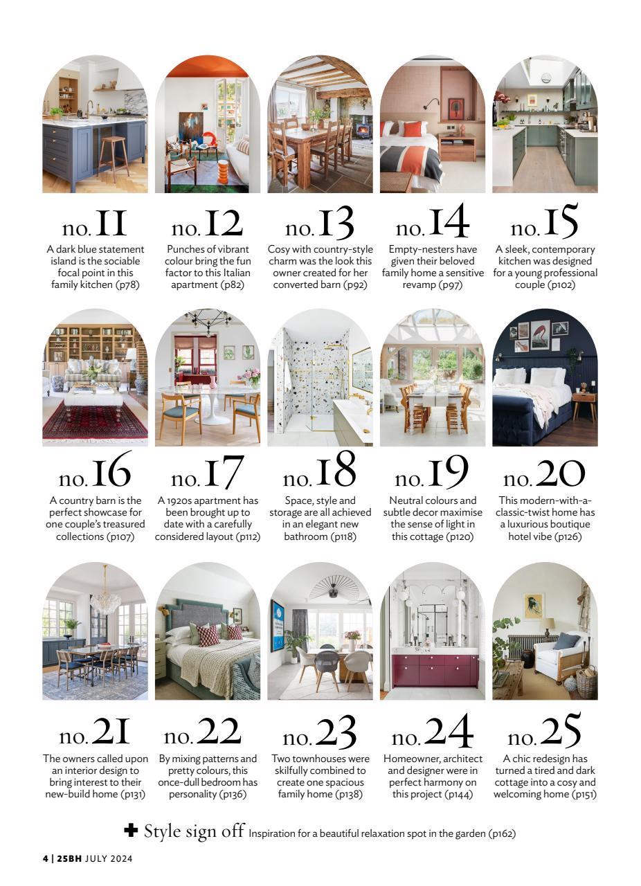 25 Beautiful Homes Preview Pages