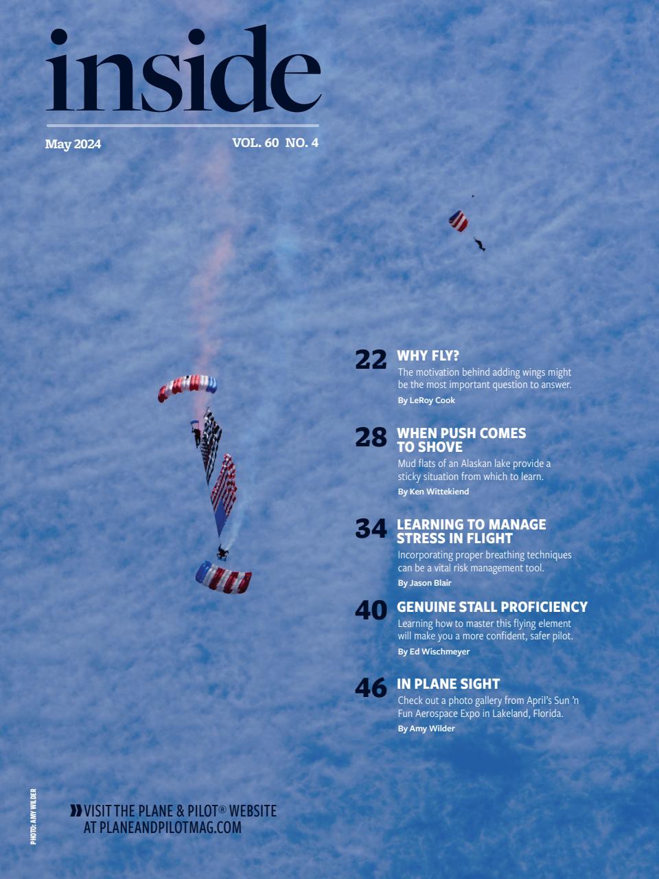 Plane & Pilot Preview Pages