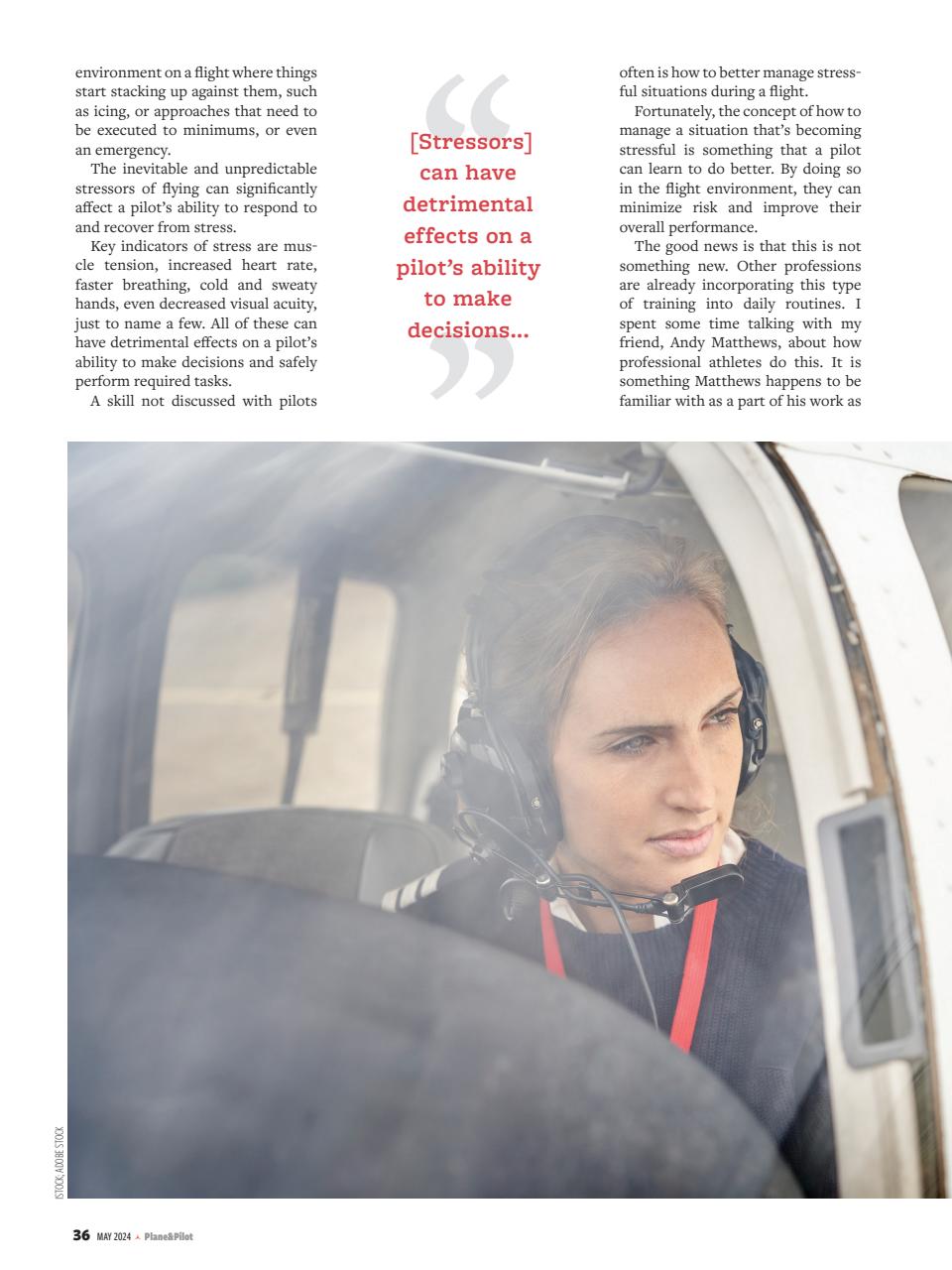 Plane & Pilot Preview Pages