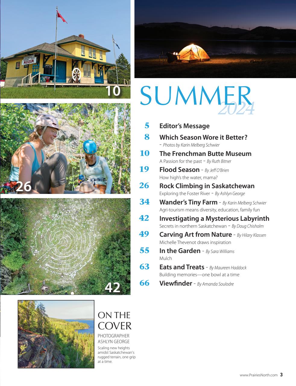Prairies North Magazine Preview Pages