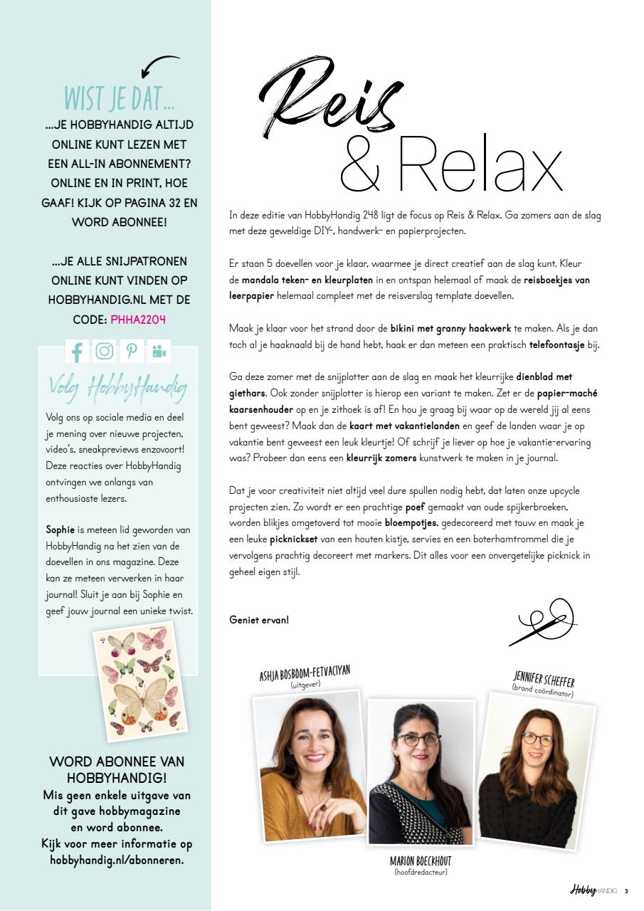 HobbyHandig Preview Pages