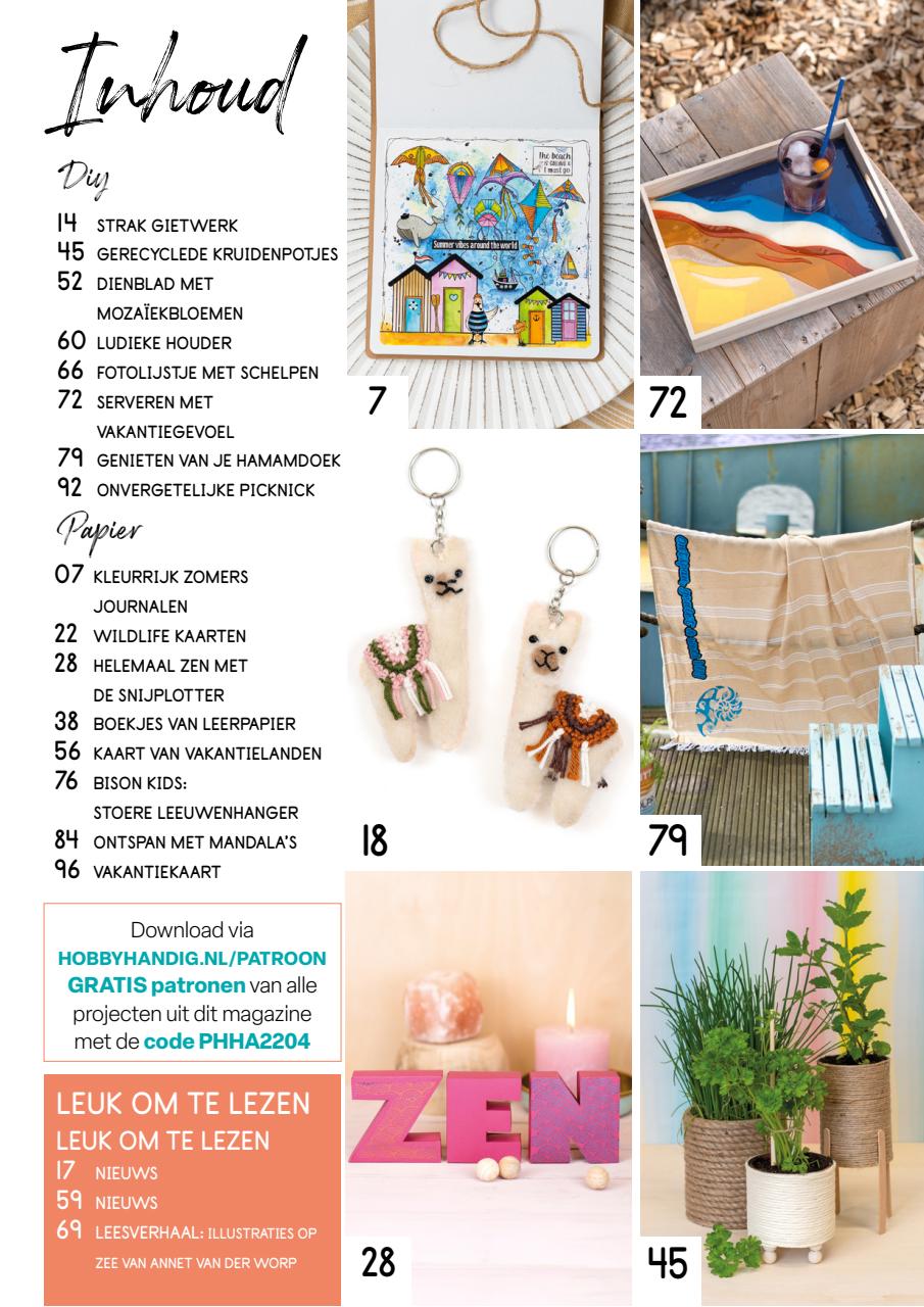 HobbyHandig Preview Pages