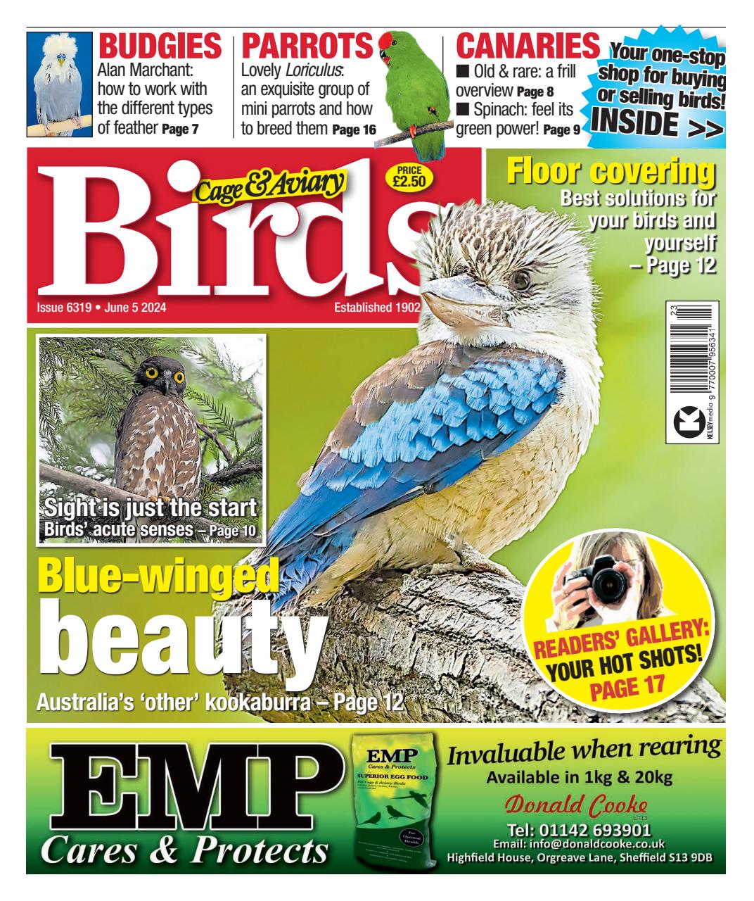Cage & Aviary Birds Preview Pages