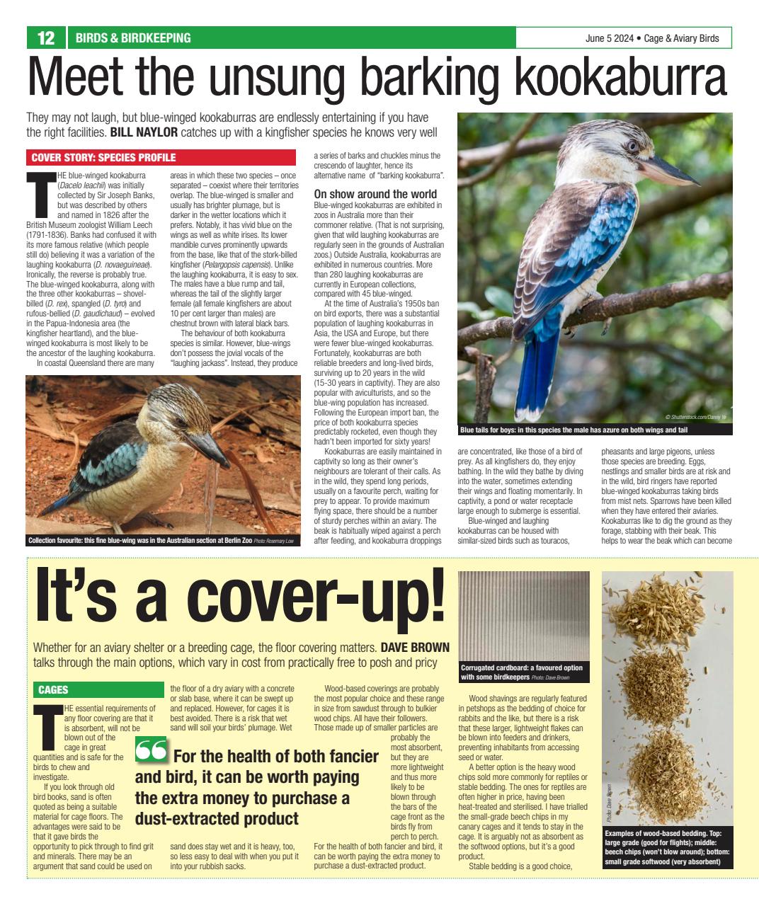 Cage & Aviary Birds Preview Pages