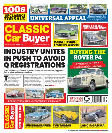 Classic Car Buyer issue 