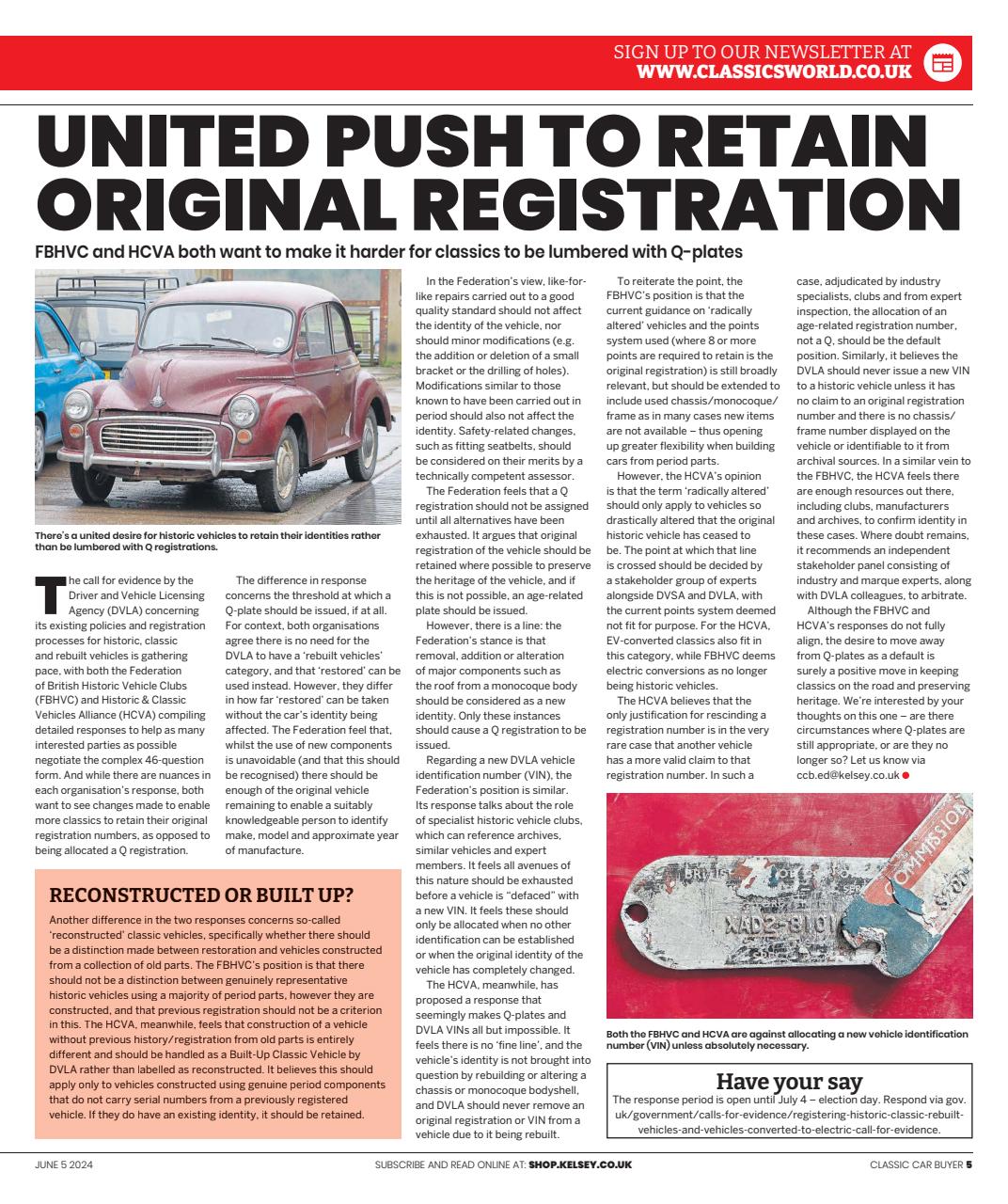 Classic Car Buyer Preview Pages