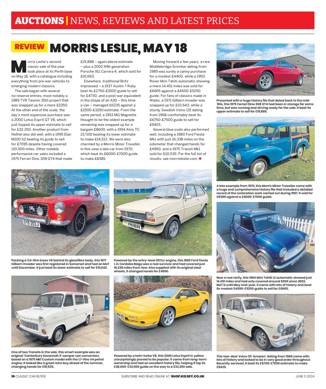 Classic Car Buyer Preview Pages