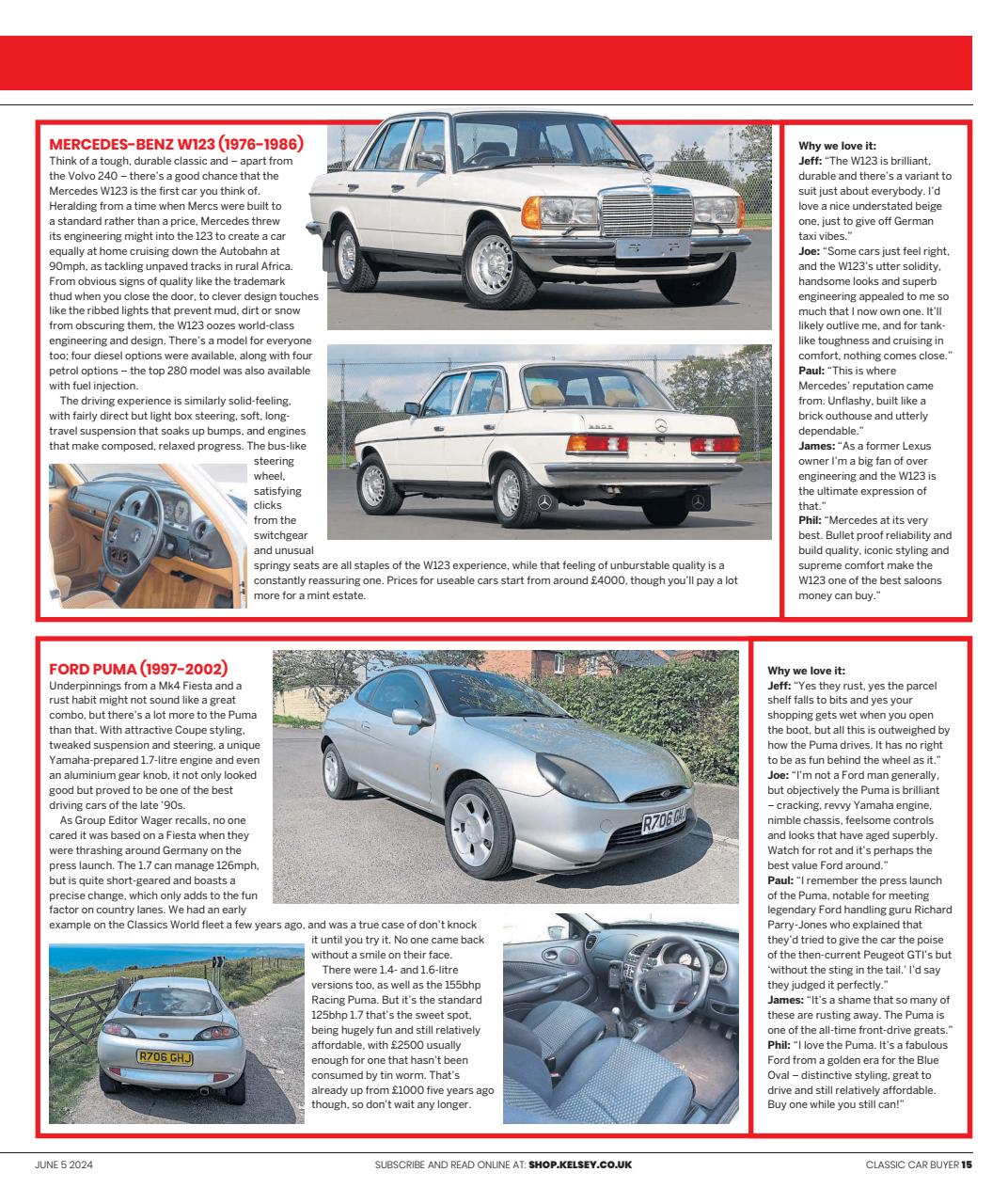 Classic Car Buyer Preview Pages