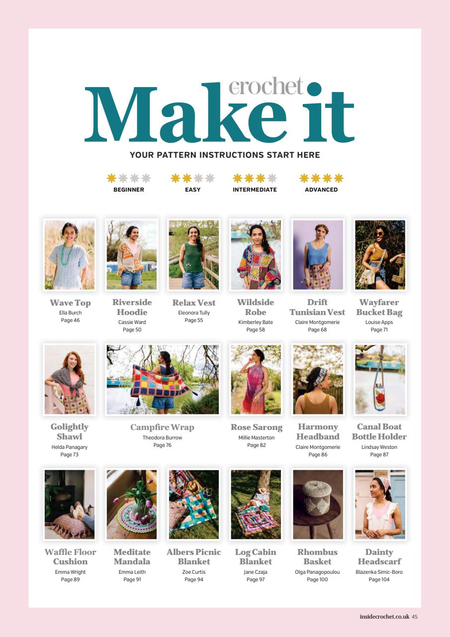 Inside Crochet Preview Pages