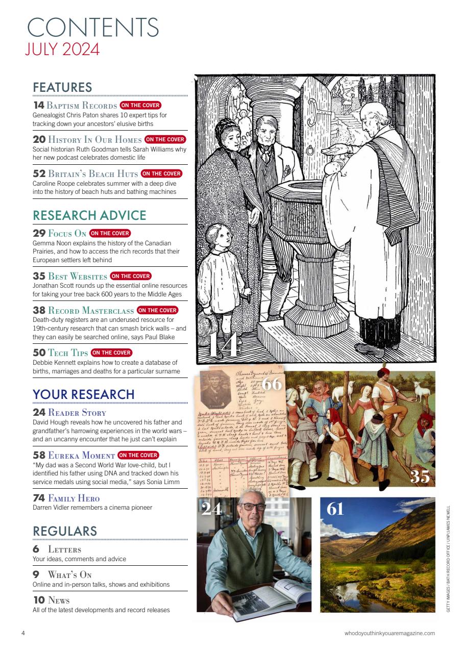 Who Do You Think You Are? Preview Pages