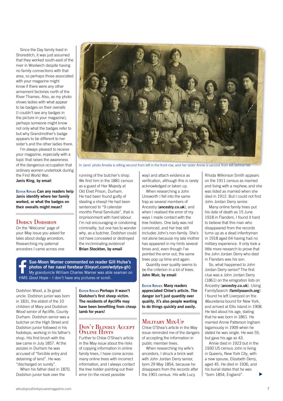 Who Do You Think You Are? Preview Pages