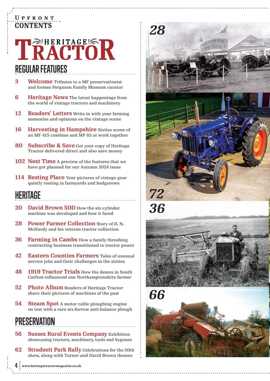 Classic Tractor Preview Pages