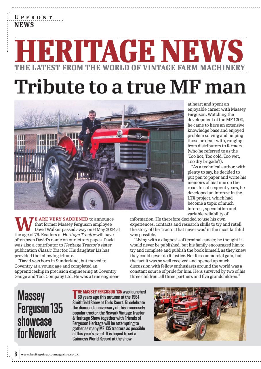Classic Tractor Preview Pages