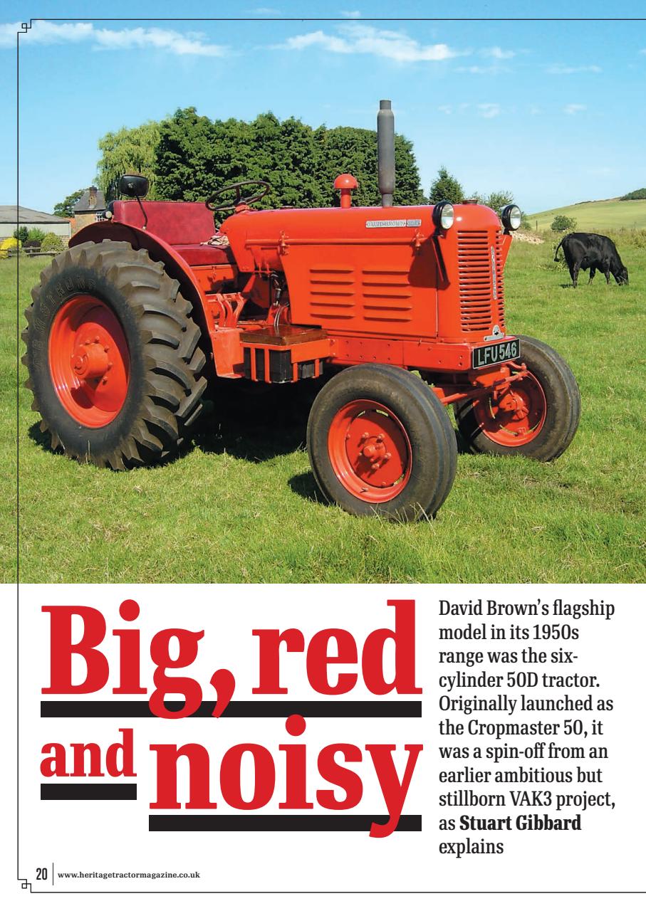 Classic Tractor Preview Pages
