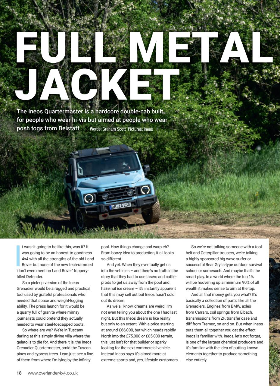 Overlander 4X4 Preview Pages