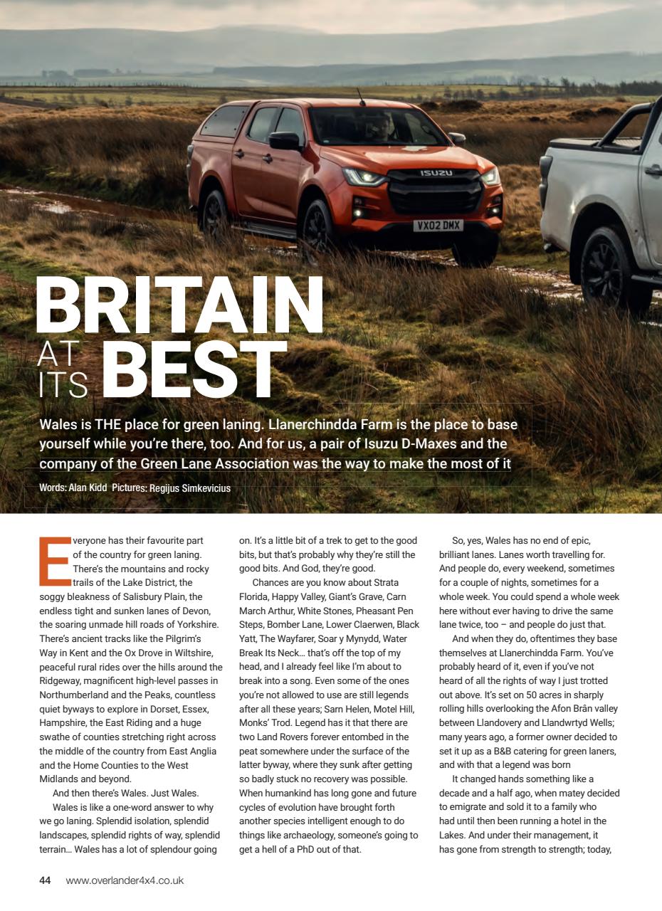 Overlander 4X4 Preview Pages