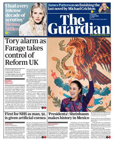 The Guardian Newspaper issue Tuesday, June 4, 2024