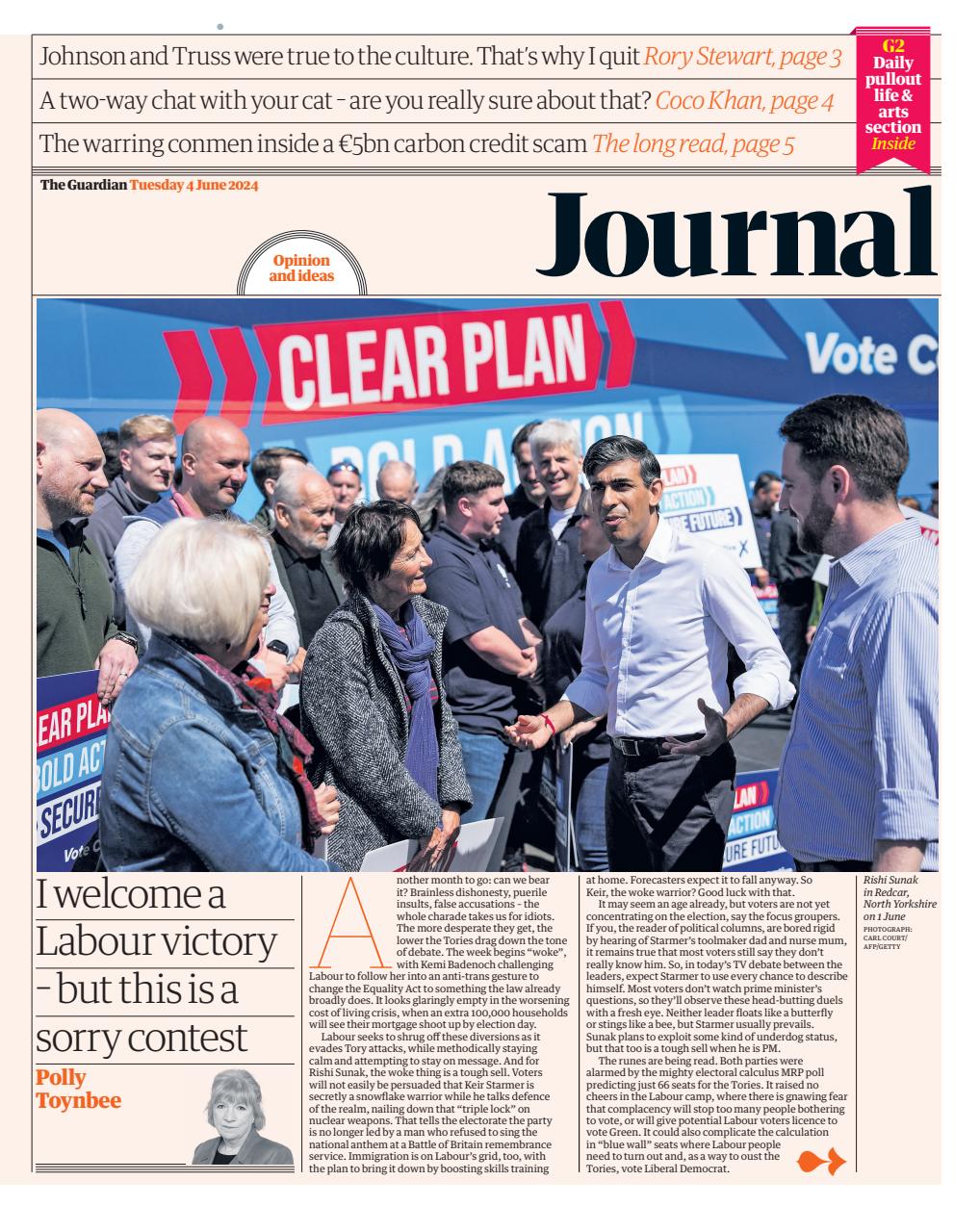 The Guardian Newspaper Preview Pages