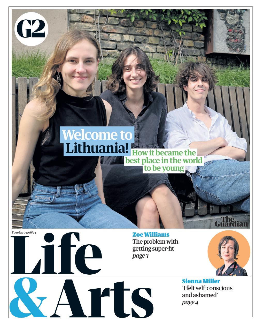 The Guardian Newspaper Preview Pages