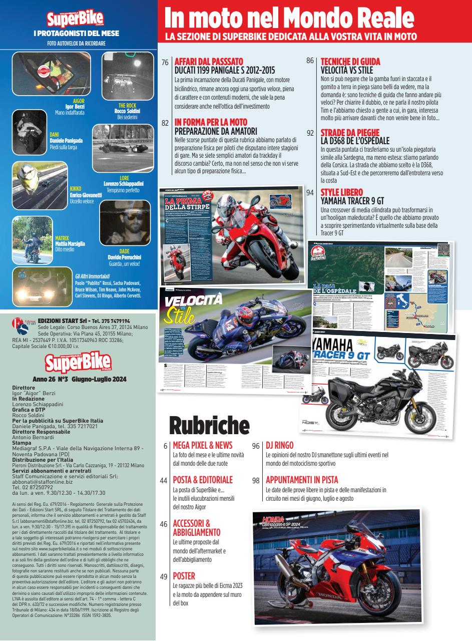 Superbike Italia Preview Pages
