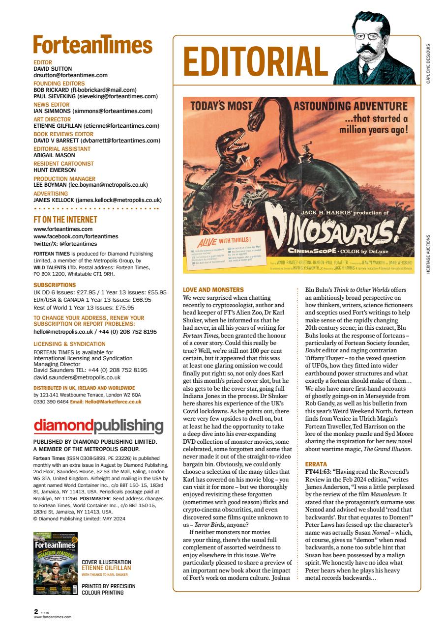 Fortean Times Preview Pages