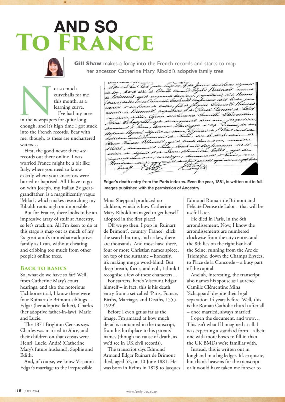 Family Tree Preview Pages