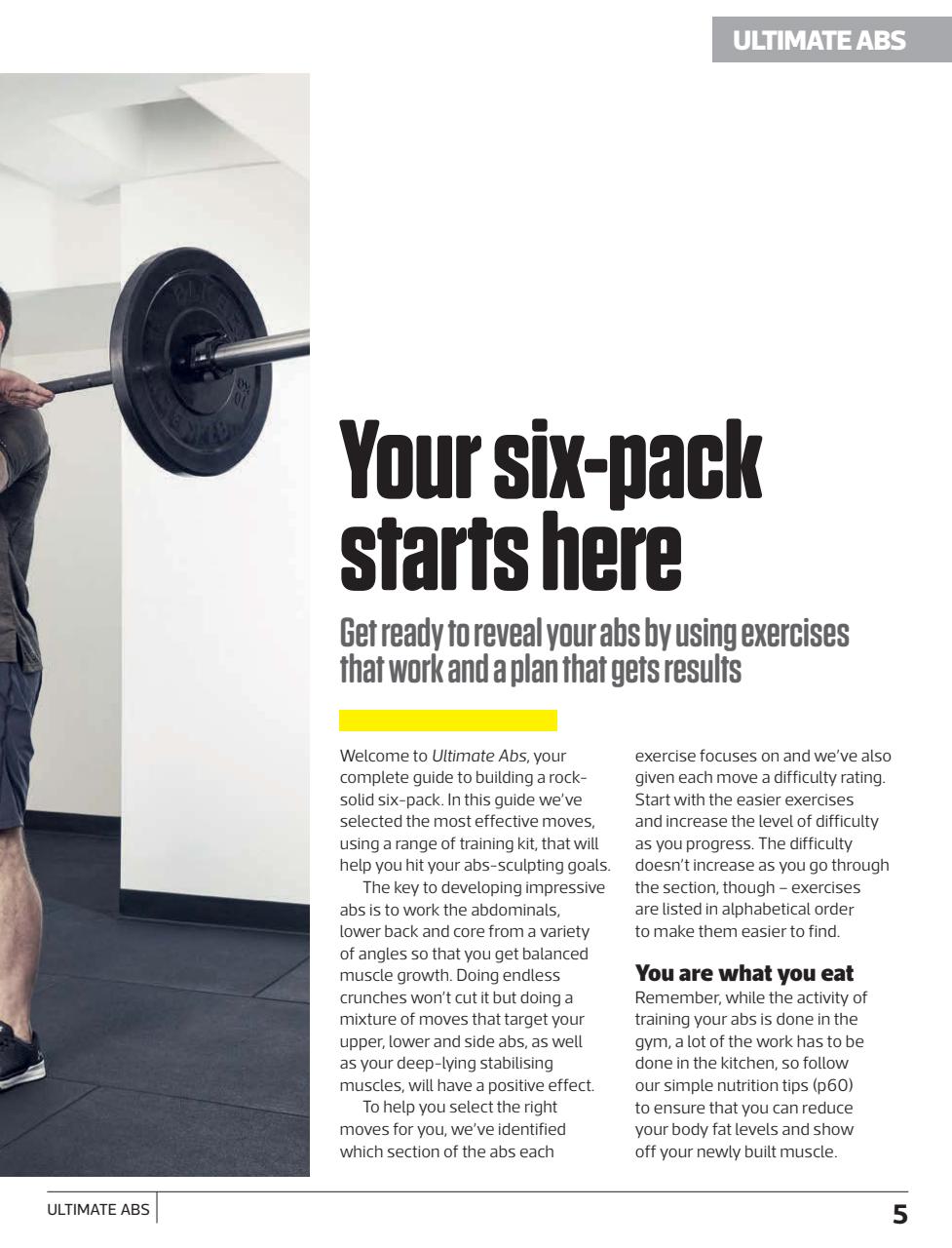 Men’s Fitness Guides Preview Pages