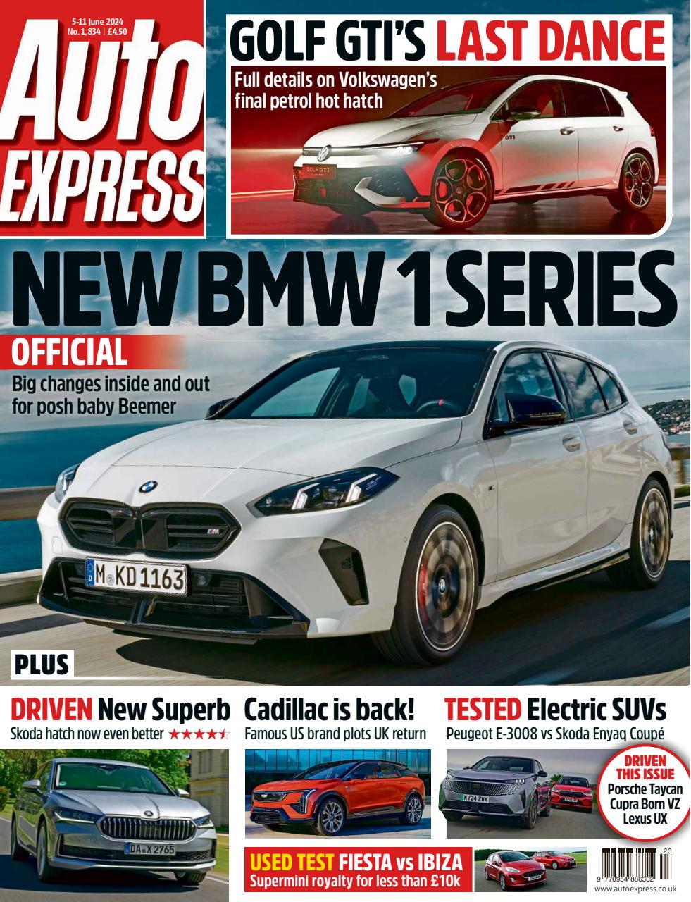 Auto Express Preview Pages