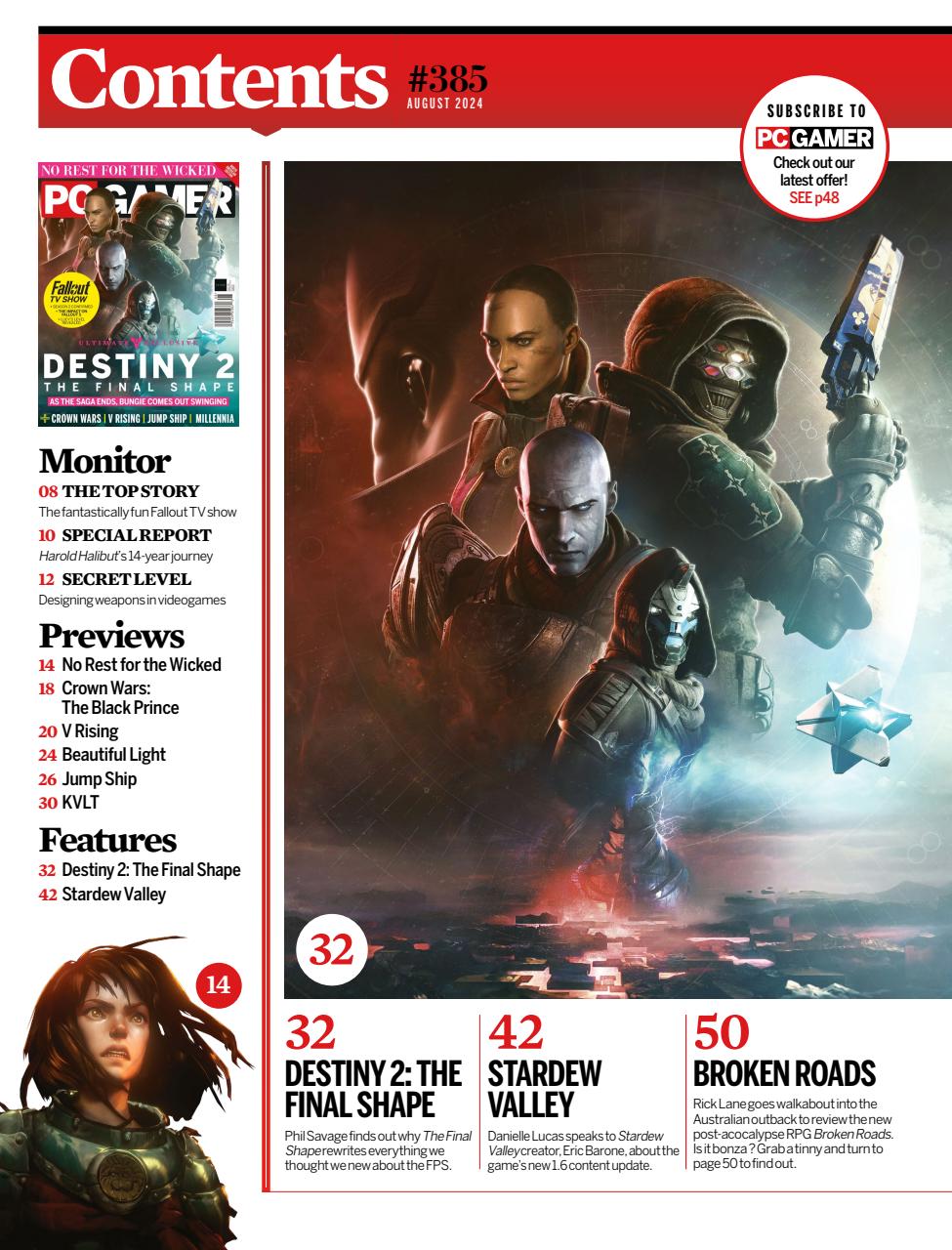 PC Gamer (US Edition) Preview Pages