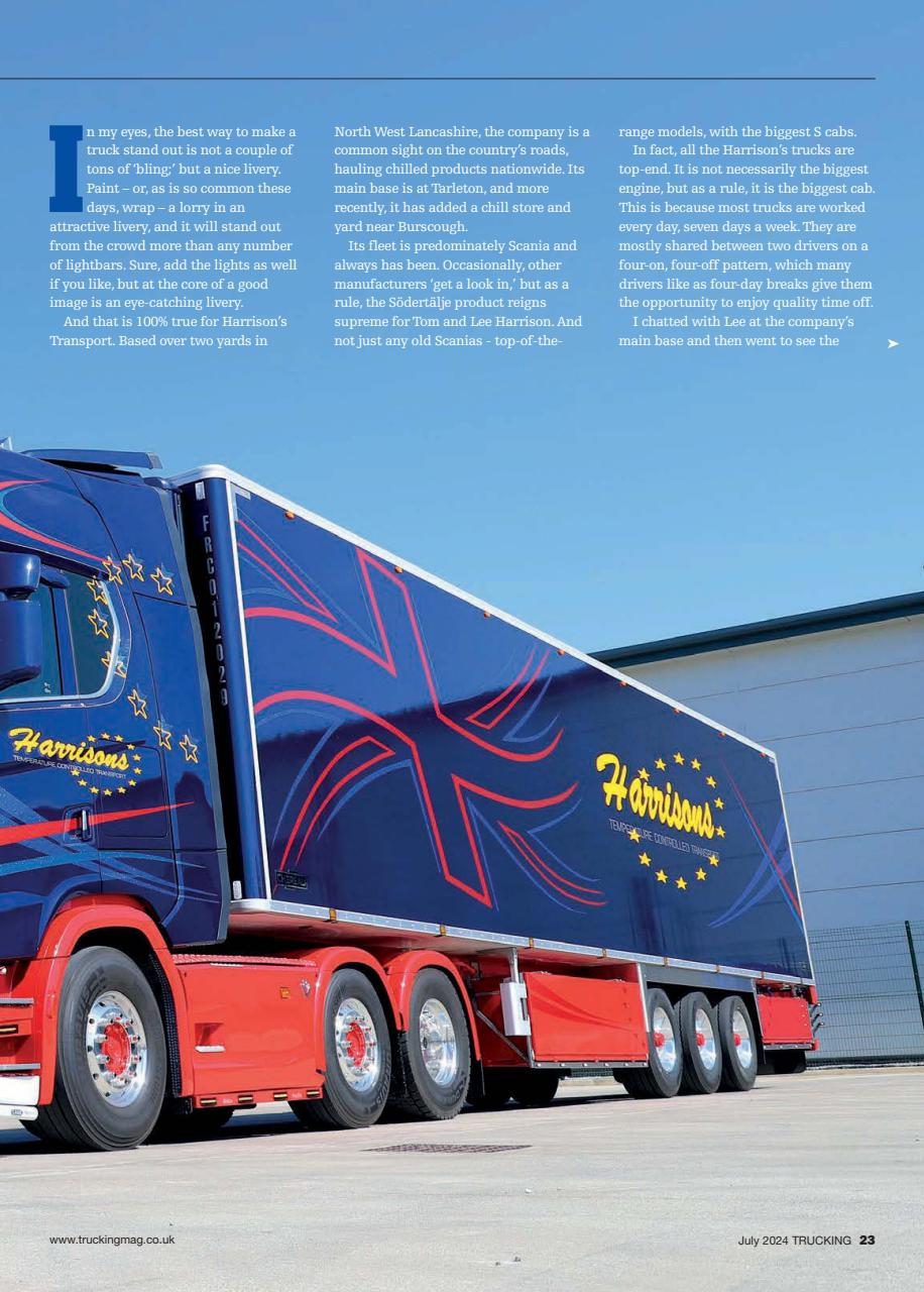 Trucking Magazine Preview Pages