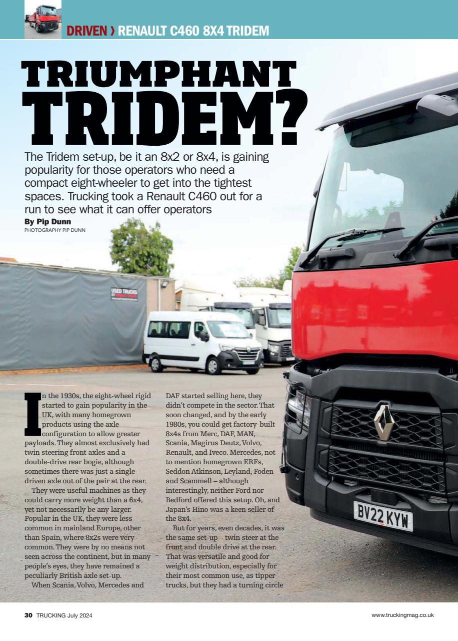 Trucking Magazine Preview Pages