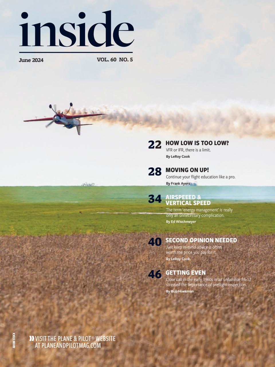 Plane & Pilot Preview Pages