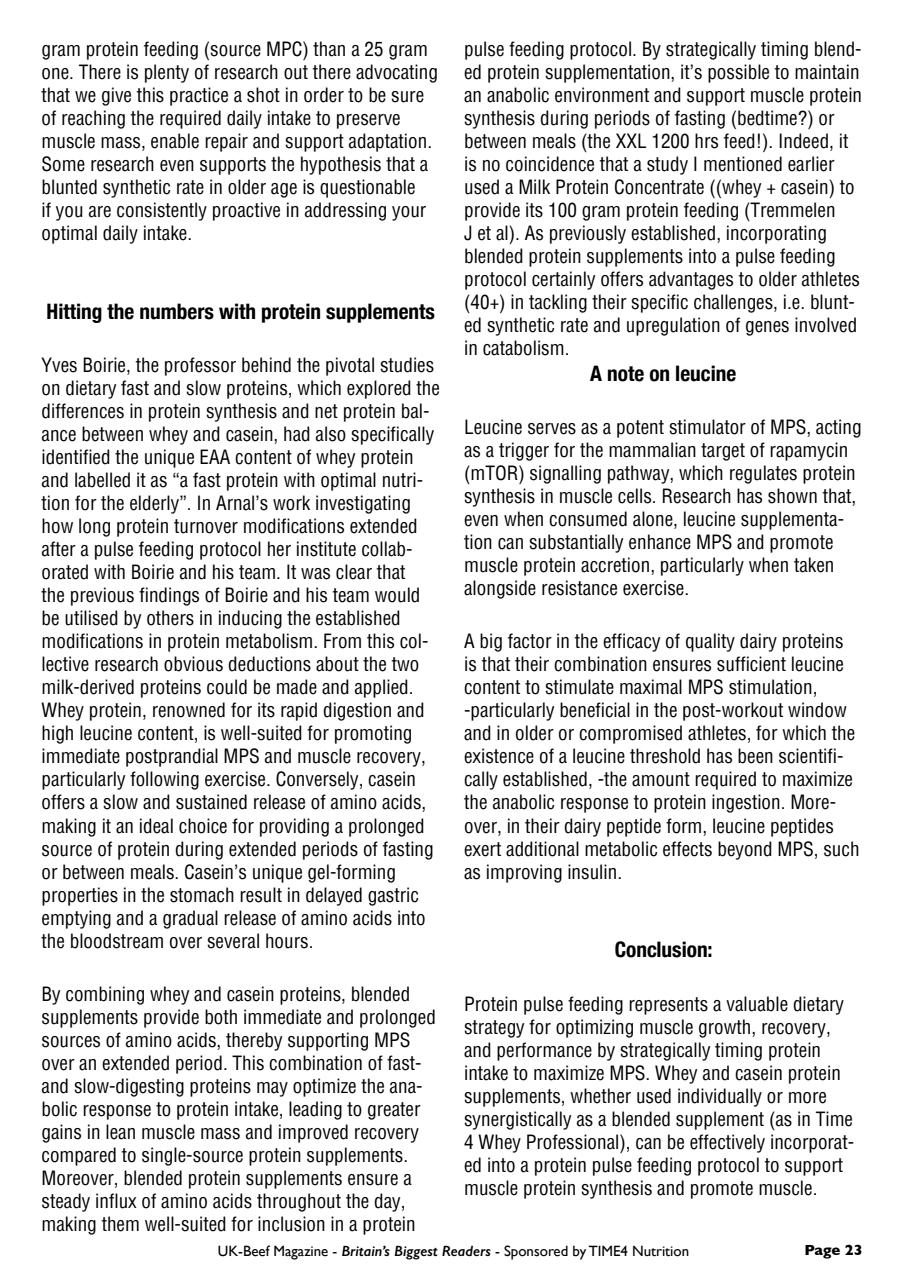 UK Beef Magazine Preview Pages