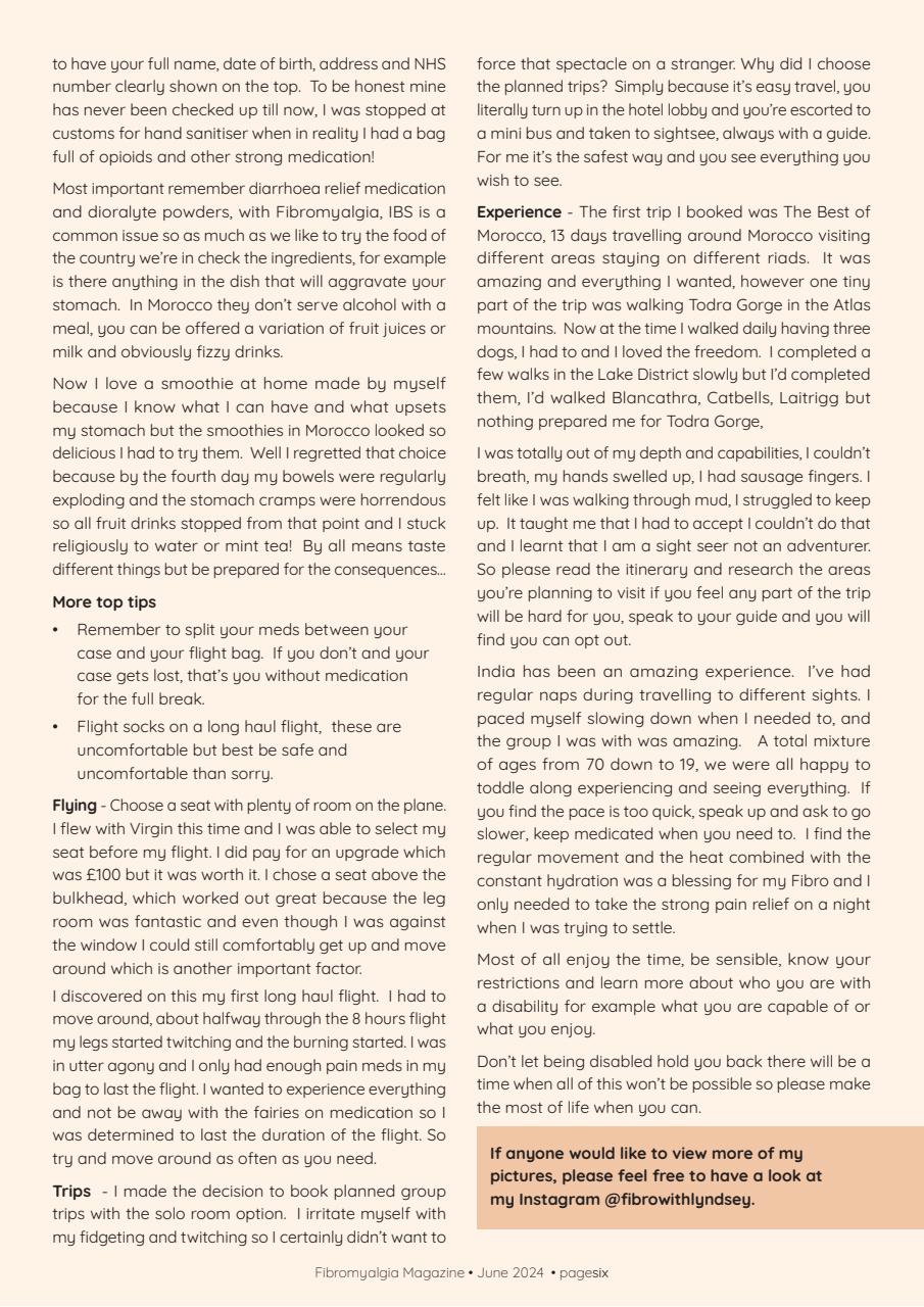 Fibromyalgia Magazine Preview Pages