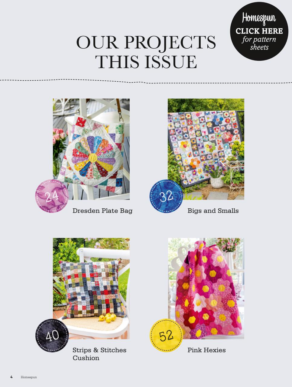 Homespun Preview Pages