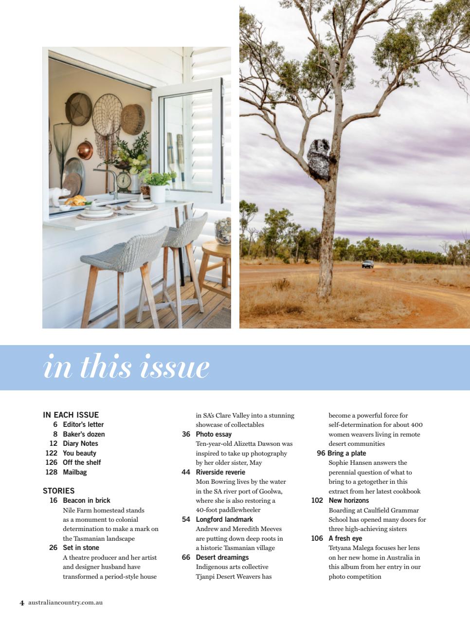 Australian Country Preview Pages
