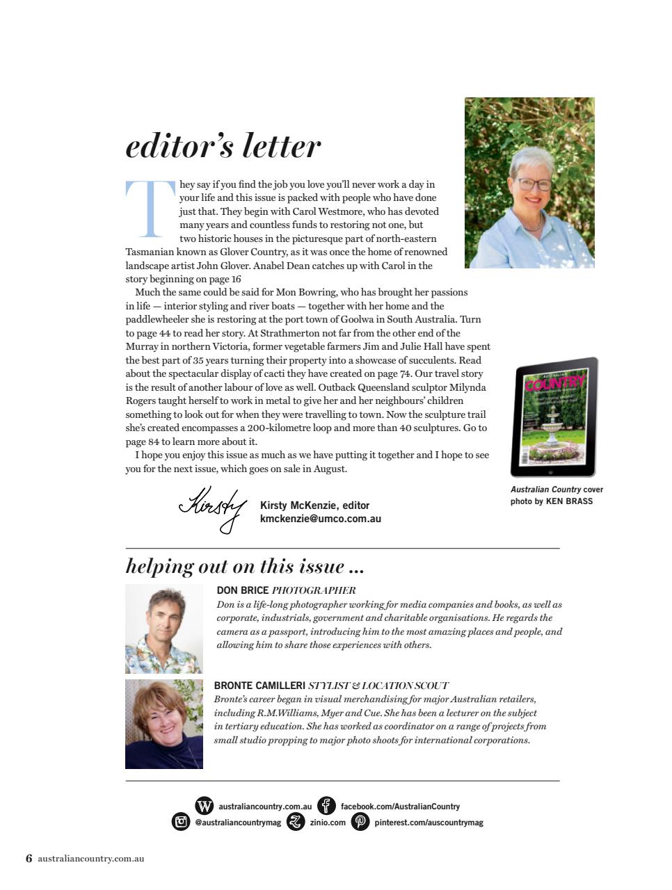 Australian Country Preview Pages