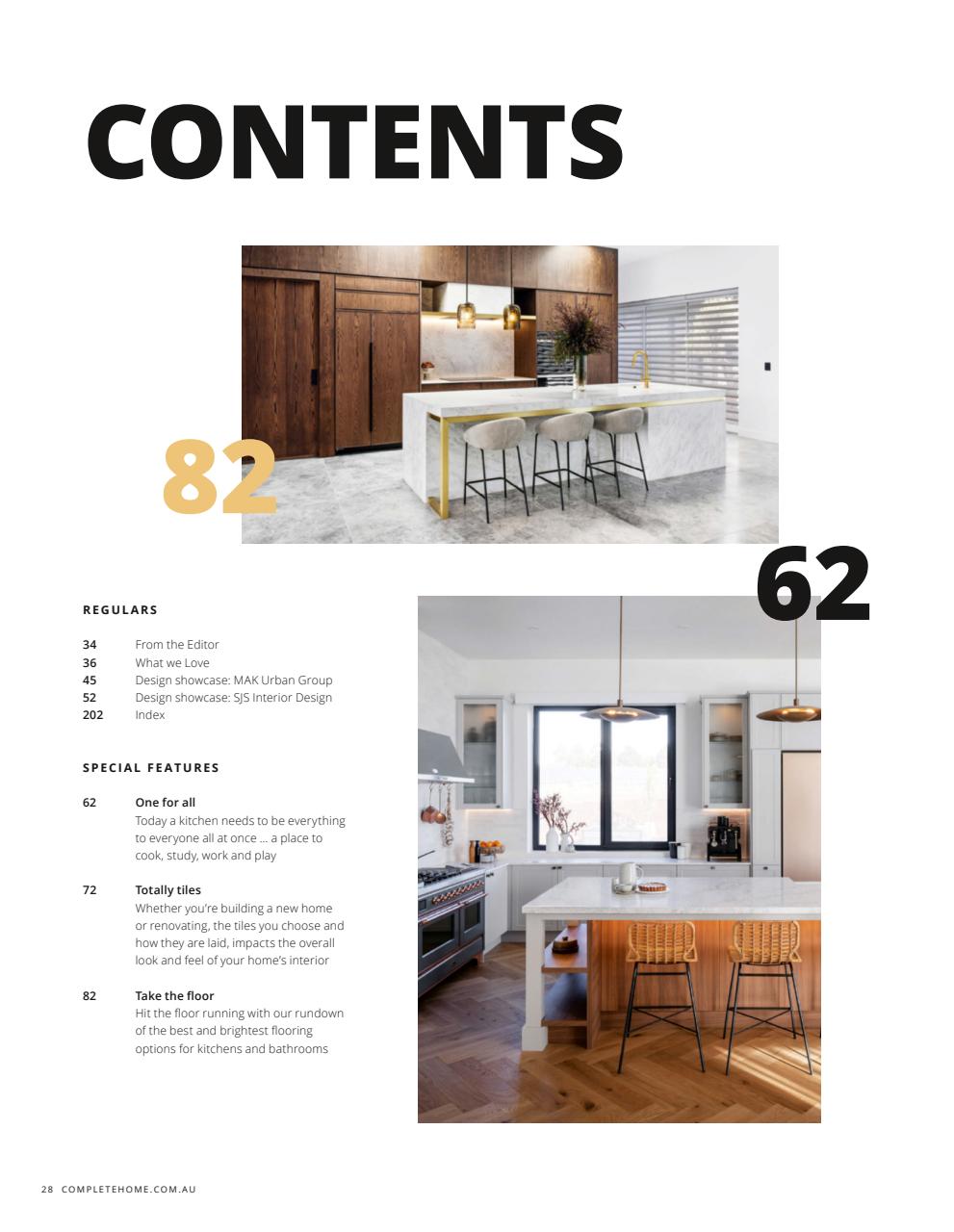 Kitchens & Bathrooms Quarterly Preview Pages