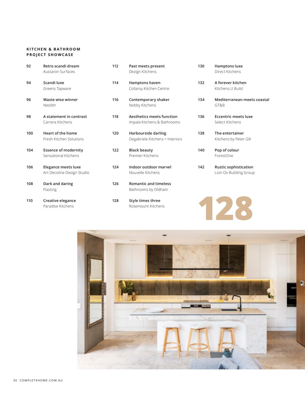 Kitchens & Bathrooms Quarterly Preview Pages