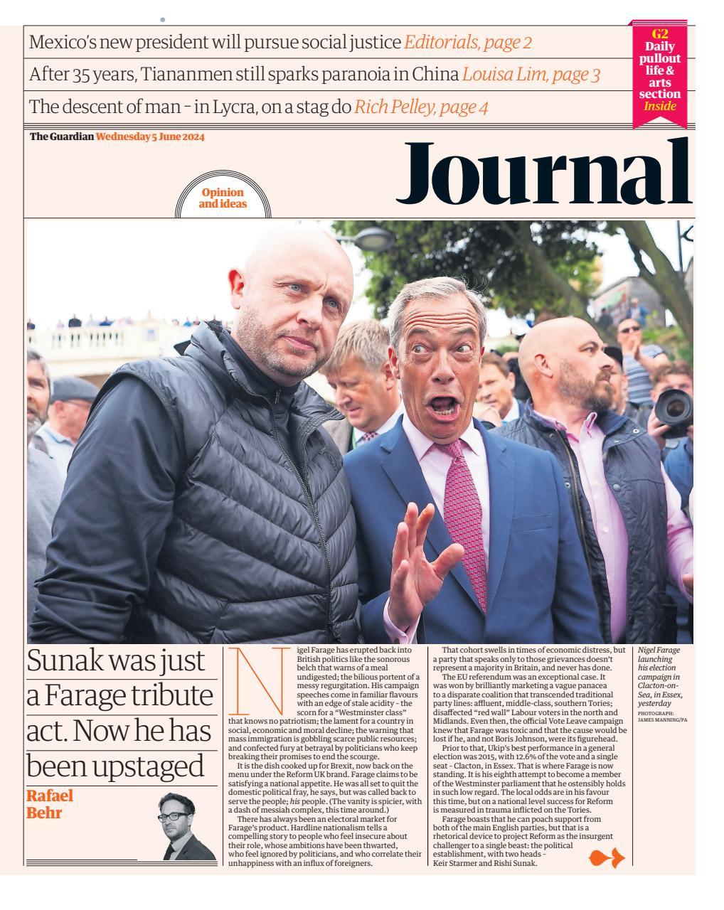 The Guardian Newspaper Preview Pages