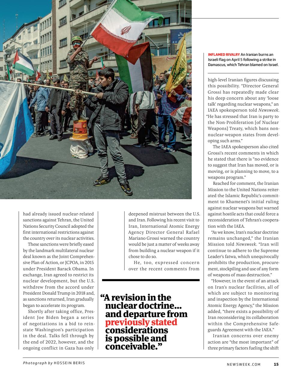 Newsweek International Preview Pages
