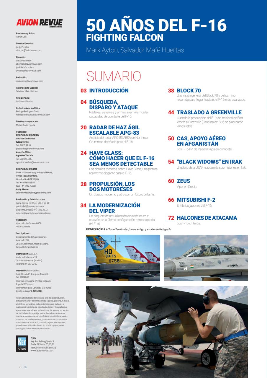 Avion Revue Internacional Preview Pages