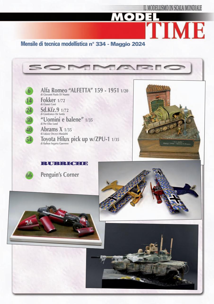 Model Time Preview Pages