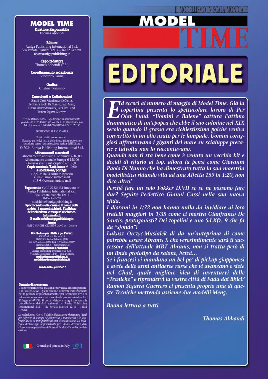 Model Time Preview Pages