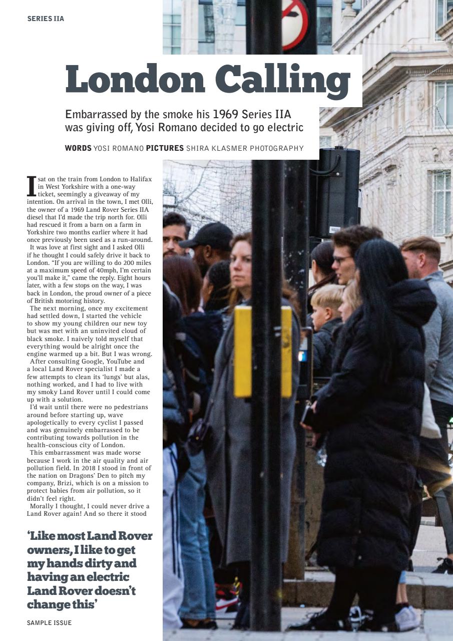 Classic Land Rover Magazine Preview Pages