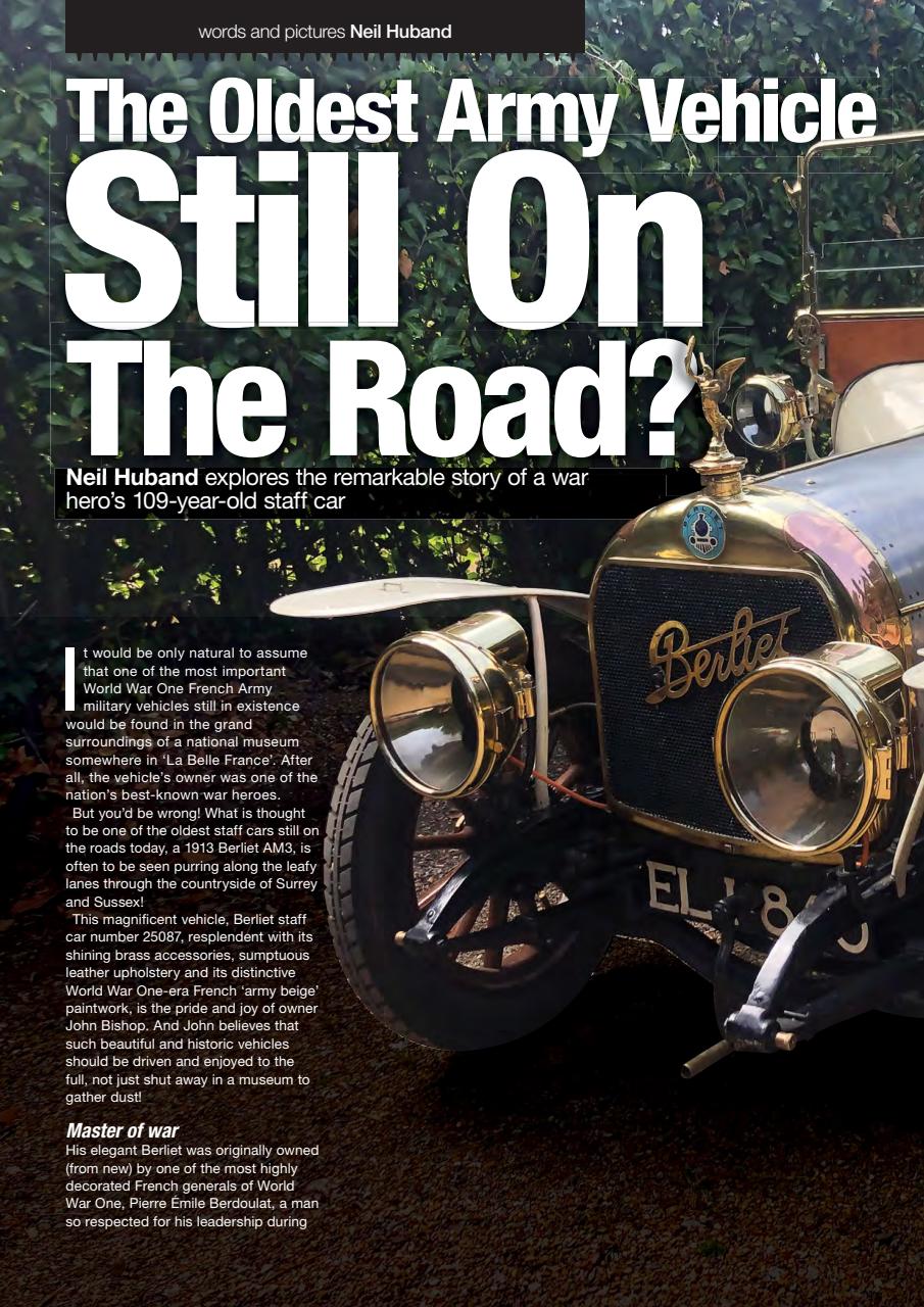 Classic Military Vehicle Preview Pages