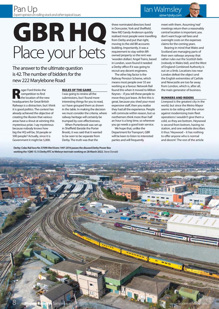 Modern Railways Preview Pages