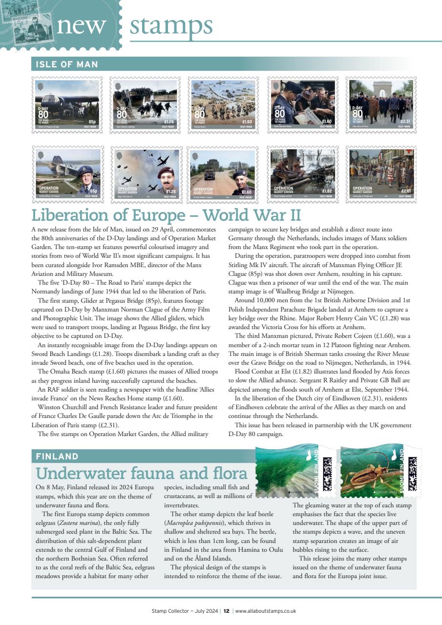 Stamp Collector Preview Pages