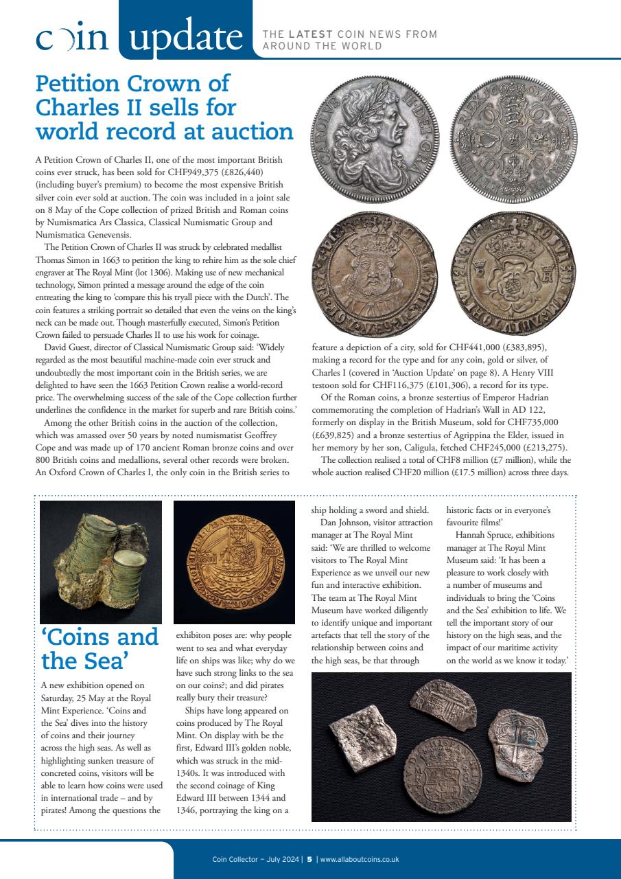 Coin Collector Preview Pages