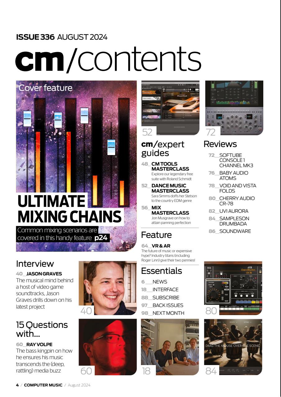 Computer Music Preview Pages